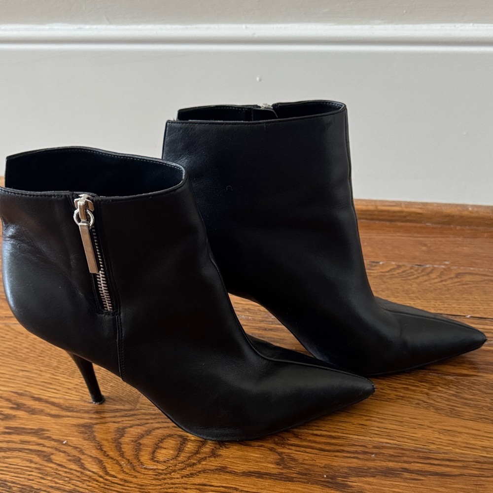 Marc Fisher Black Ankle Boots Size 8.5